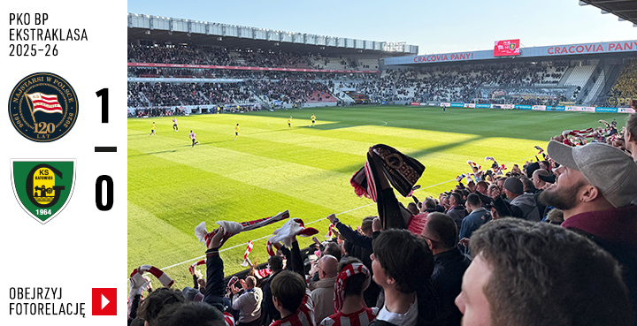 Galeria z meczu Ekstraklasy: Cracovia - Piast Gliwice