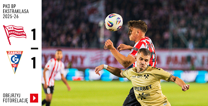 Galeria z meczu Ekstraklasy: Cracovia - Górnik Zabrze