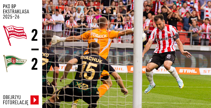 Galeria z meczu Ekstraklasy: Cracovia - Lechia Gdańsk