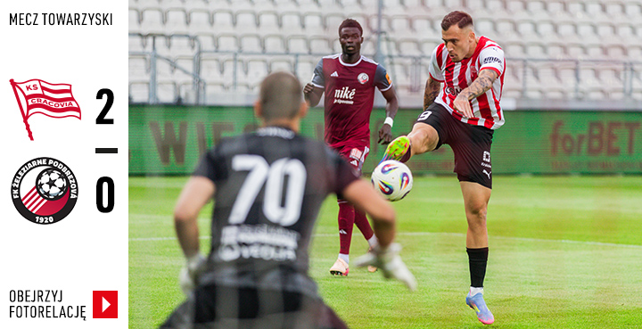 Galeria z meczu towarzyskiego: Cracovia - FK Železiarne Podbrezová