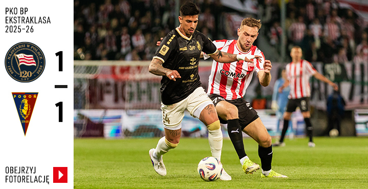 Galeria z meczu Ekstraklasy: Cracovia - Pogoń Szczecin