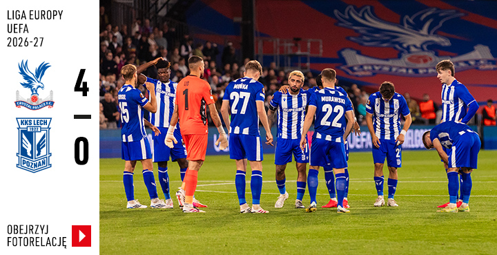Galeria z meczu Ligi Europy: Crystal Palace FC - Lech Poznań