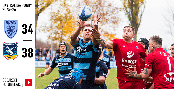 Galeria z meczu 7. kolejka Ekstraligi Rugby: Juvenia Kraków - Energa Ogniwo Sopot