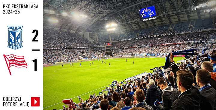 Galeria z meczu Ekstraklasy: Lech Poznań - Cracovia