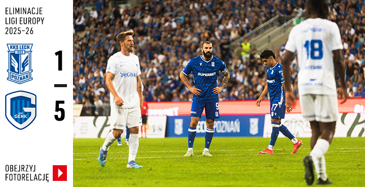 Galeria z meczu eliminacji Ligi Europy: Lech Poznań - KRC Genk