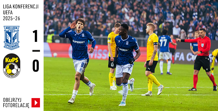 Galeria z meczu Ligi Konferencji UEFA: Lech Poznań - Kuopion Palloseura