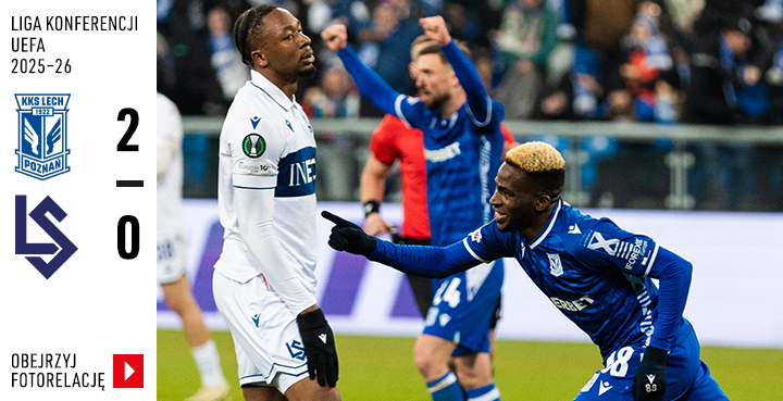 Galeria z meczu Ligi Konferencji UEFA: Lech Poznań - FC Lausanne-Sports