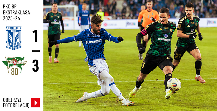 Galeria z meczu Ekstraklasy: Lech Poznań - Lechia Gdańsk