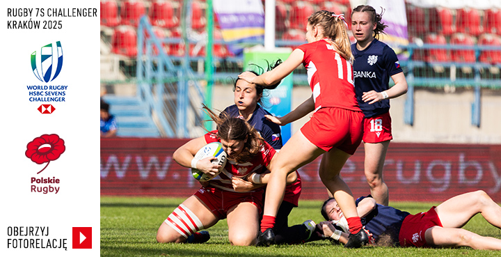 Galeria z turnieju WRC Rugby 7s Challenger Krakow 2025
