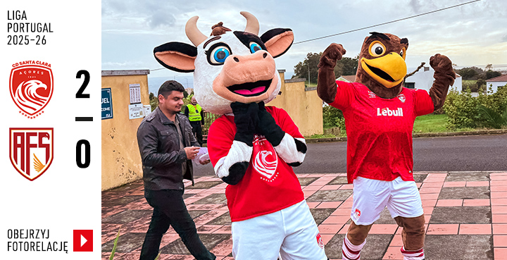 Galeria z meczu 9. kolejki Liga Portugal: CD Santa Clara - AVS Futebol SAD
