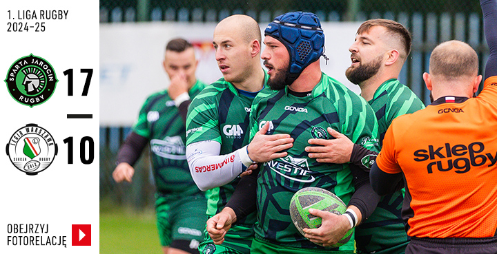 Galeria z meczu 1. Ligi Rugby: Sparta Jarocin - Legia Rugby Warszaw