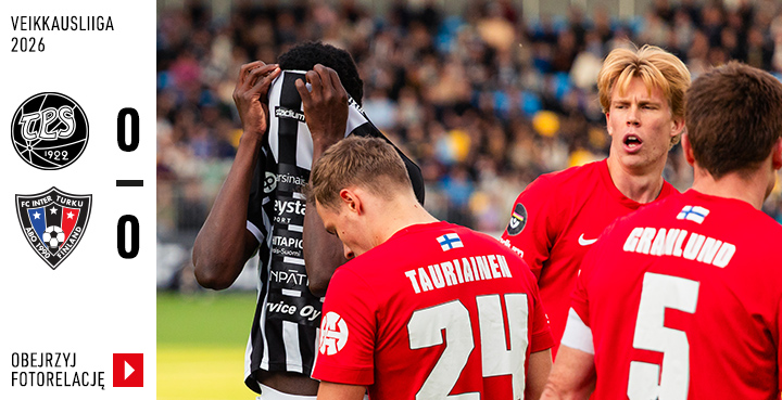 Galeria z meczu Veikkausliigi: Turun Palloseura - FC Inter Turku