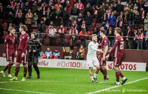 EURO 2020 Qualifications: Poland - Latvia 2-0 Photo by © Jakub Malicki / polskielogo.net