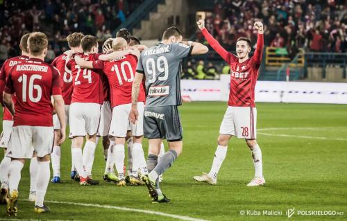 Wisła Kraków - Legia Warszawa, runda wiosenna Ekstraklasy; Foto ⓒ Kuba Malicki