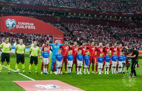 Polska - Macedonia, Eliminacje Euro 2020, foto: Jakub Malicki