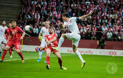 Polska - Macedonia, Eliminacje Euro 2020, foto: Jakub Malicki