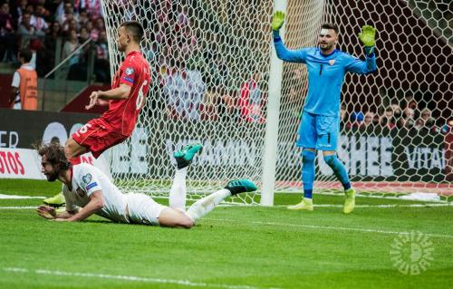 Polska - Macedonia, Eliminacje Euro 2020, foto: Jakub Malicki