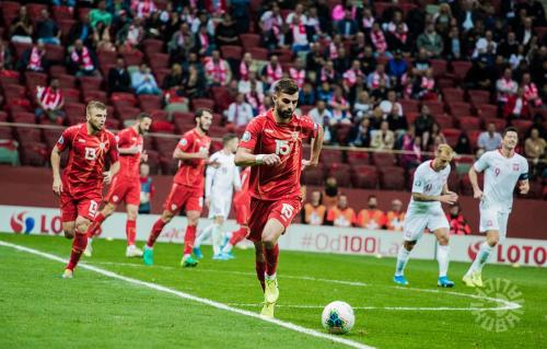 Polska - Macedonia, Eliminacje Euro 2020, foto: Jakub Malicki
