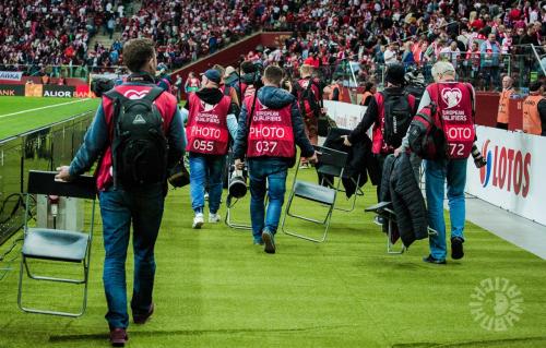 Polska - Macedonia, Eliminacje Euro 2020, foto: Jakub Malicki