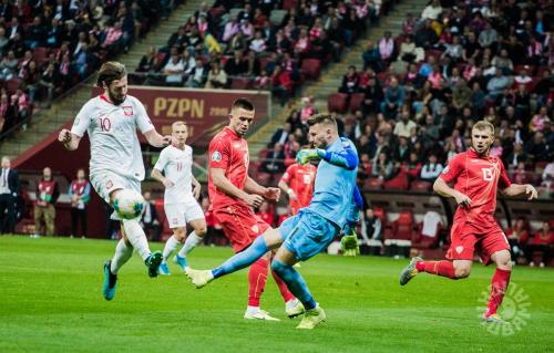 Polska - Macedonia, Eliminacje Euro 2020, foto: Jakub Malicki