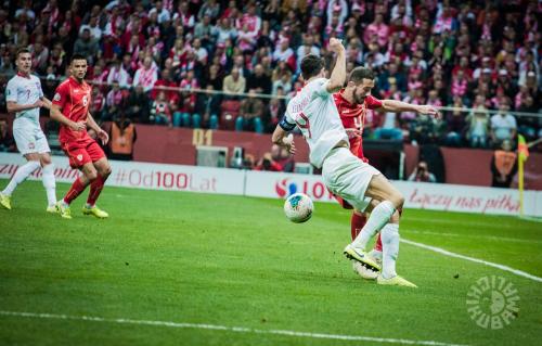 Polska - Macedonia, Eliminacje Euro 2020, foto: Jakub Malicki