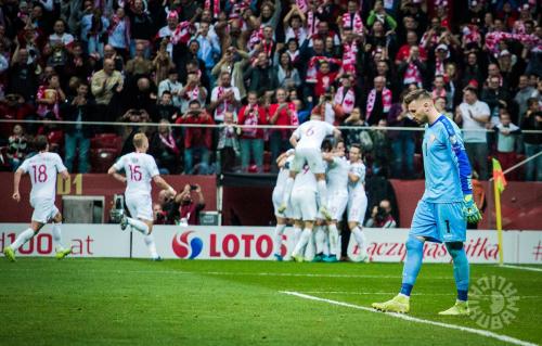 Polska - Macedonia, Eliminacje Euro 2020, foto: Jakub Malicki
