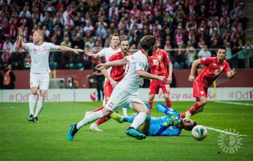Polska - Macedonia, Eliminacje Euro 2020, foto: Jakub Malicki